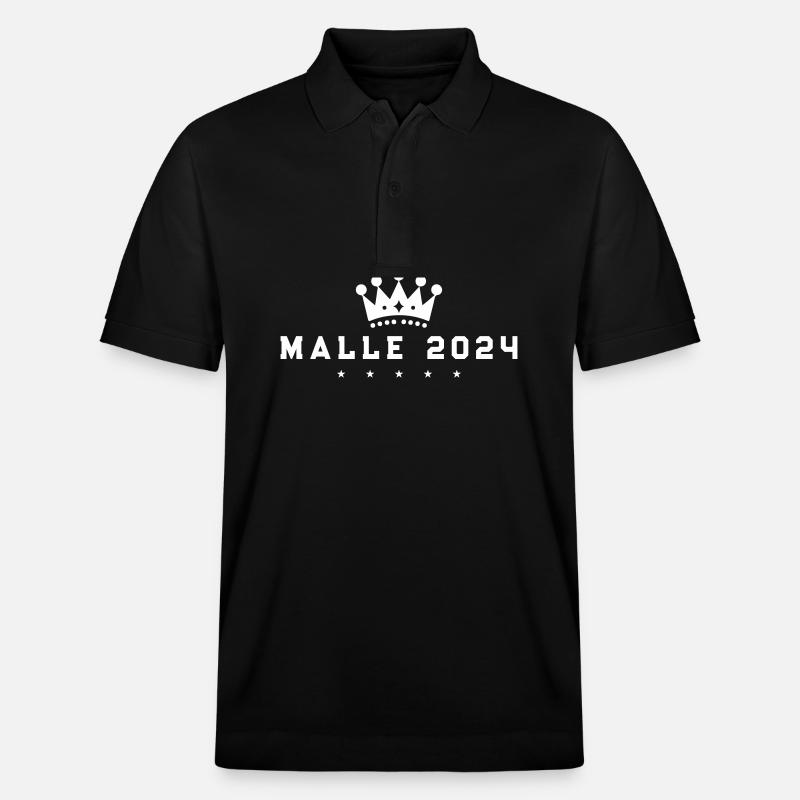 Malle 2024 Krone Vacances - Polo PREPSTER bio Stanley/Stella Unisexe - noir