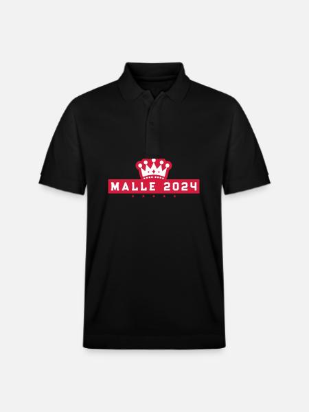 Malle 2024 Krone Holiday - Stanley/Stella Unisex Organic Polo Shirt PREPSTER - black
