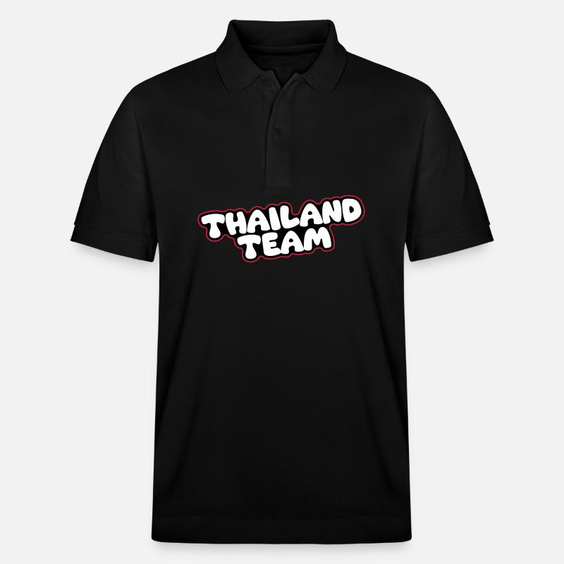 Équipe de Thaïlande - Polo PREPSTER bio Stanley/Stella Unisexe - noir