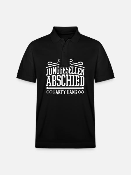 Junggesellen Abschied Party - Stanley/Stella Unisex Bio-Poloshirt PREPSTER - Schwarz
