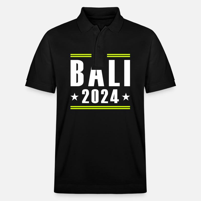 Bali 2024 - Polo PREPSTER bio Stanley/Stella Unisexe - noir
