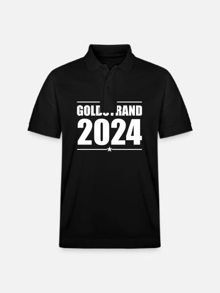 Golden Sands 2024 - Stanley/Stella Unisex Organic Polo Shirt PREPSTER - black