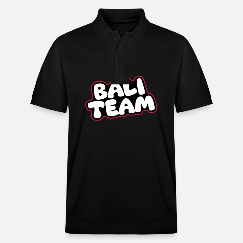 L’équipe de Bali - Polo PREPSTER bio Stanley/Stella Unisexe - noir