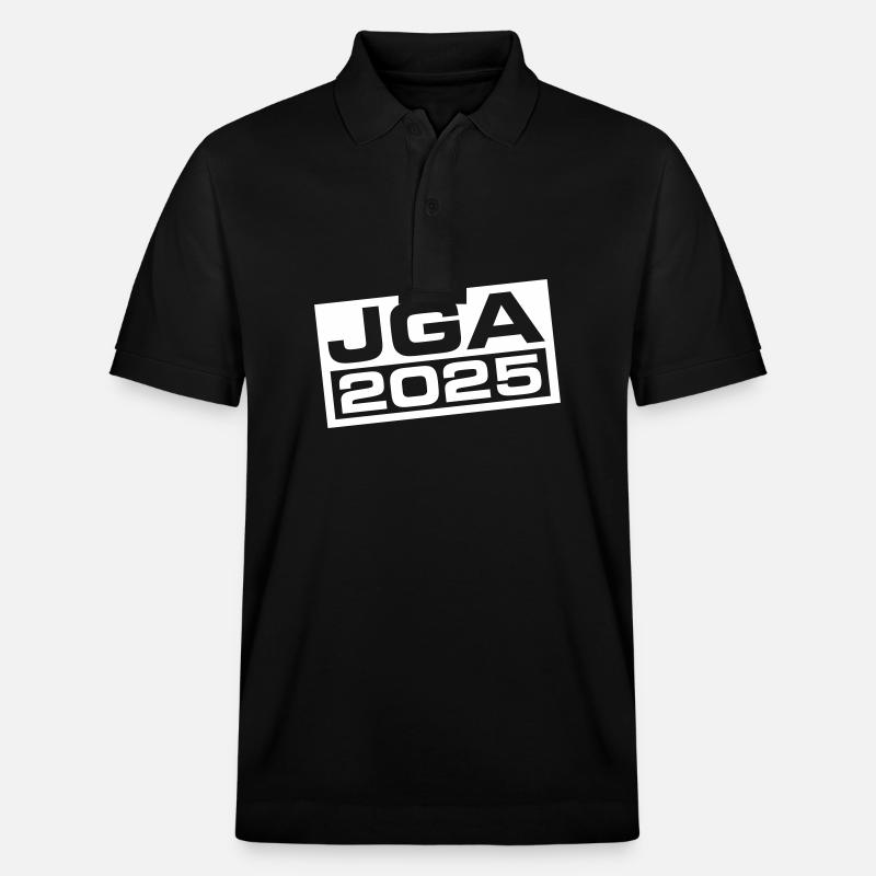 Jga 2025 Junggesellenabschied - Stanley/Stella Unisex Bio-Poloshirt PREPSTER - Schwarz