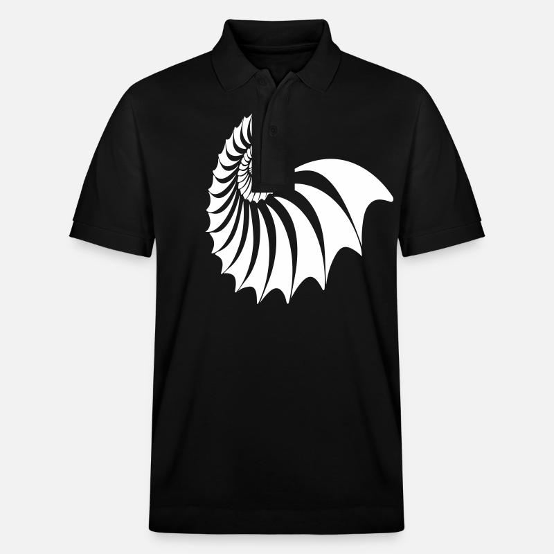 Nautilus Spirale - Stanley/Stella Unisex Bio-Poloshirt PREPSTER - Schwarz