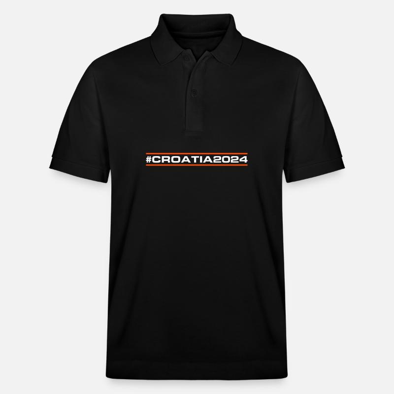 Croatie 2024 - Polo PREPSTER bio Stanley/Stella Unisexe - noir