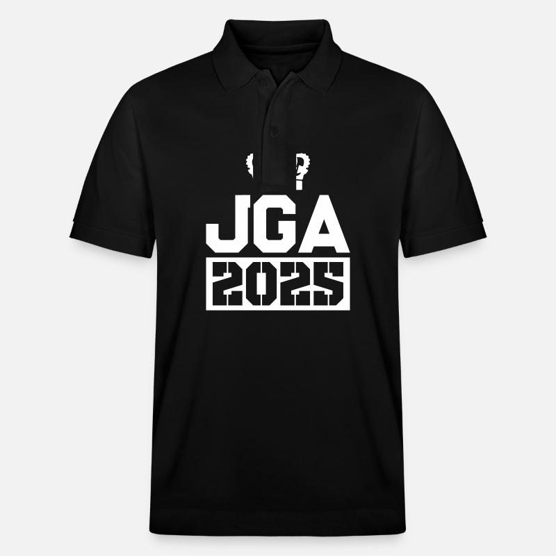 Jga 2025 Junggesellenabschied - Stanley/Stella Unisex Bio-Poloshirt PREPSTER - Schwarz