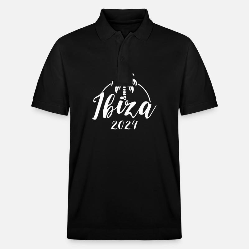 Ibiza 2024 - Polo PREPSTER bio Stanley/Stella Unisexe - noir