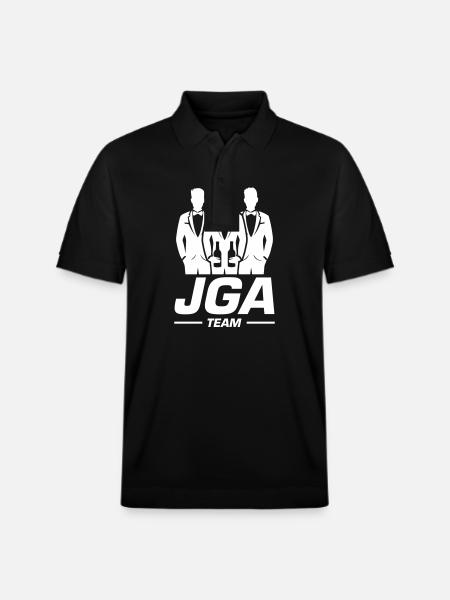 Jga Team Junggesellenabschied - Stanley/Stella Unisex Bio-Poloshirt PREPSTER - Schwarz