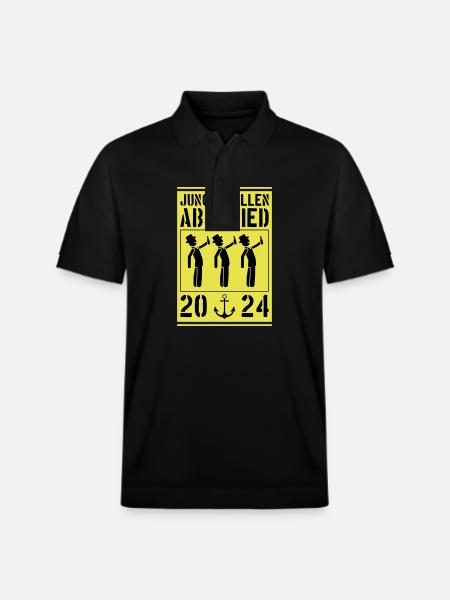 Junggesellenabschied 2024 - Stanley/Stella Unisex Bio-Poloshirt PREPSTER - Schwarz