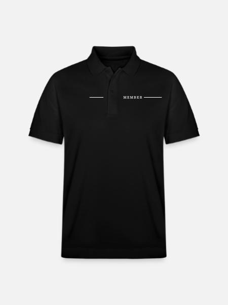 Team Member - Stanley/Stella Unisex Organic Polo Shirt PREPSTER - black