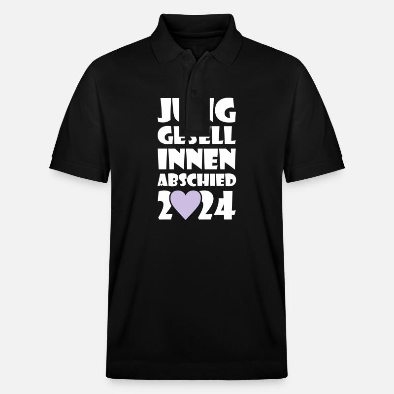 Junggesellinnenabschied 2024 - Stanley/Stella Unisex Bio-Poloshirt PREPSTER - Schwarz