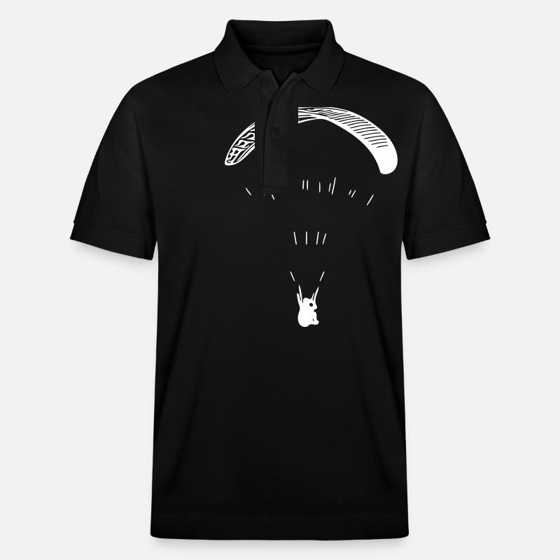 Paraglider - Polo PREPSTER bio Stanley/Stella Unisexe - noir