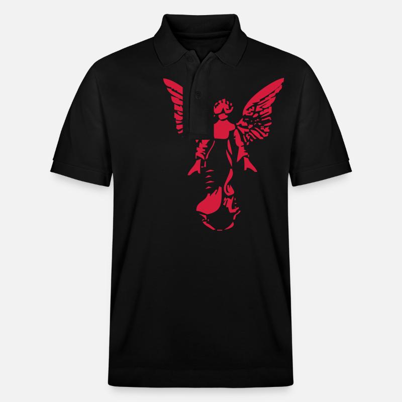 Engel - Stanley/Stella Unisex Bio-Poloshirt PREPSTER - Schwarz