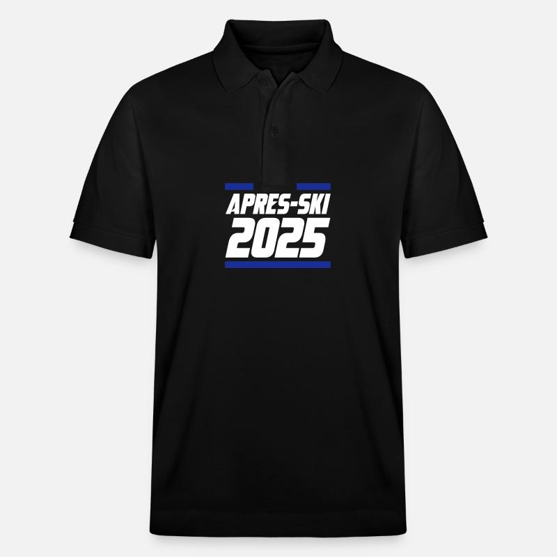 Apres Ski 2025 - Stanley/Stella Unisex Bio-Poloshirt PREPSTER - Schwarz