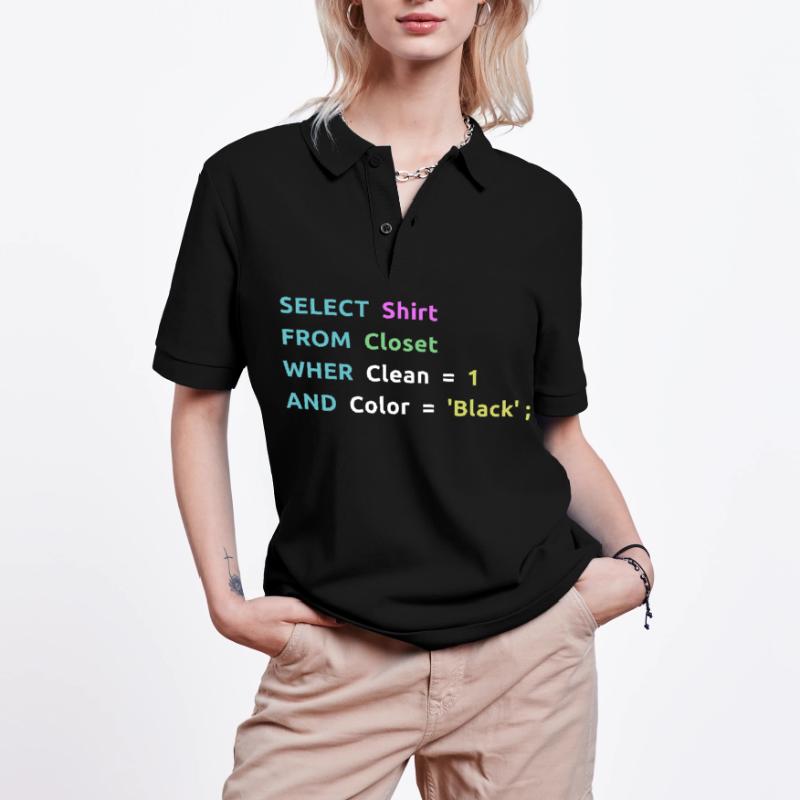 Nerd Computer Computer Work Coder Gift Idea Stanley/Stella Unisex Organic Polo Shirt PREPSTER