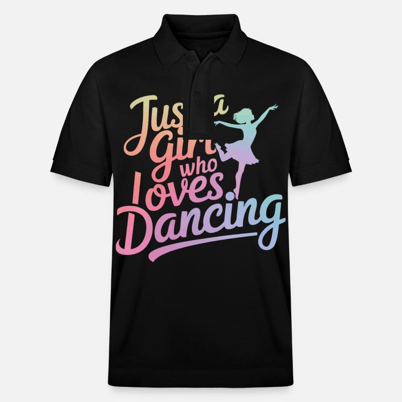 Dansant Danseurs Dansant - Polo PREPSTER bio Stanley/Stella Unisexe - noir