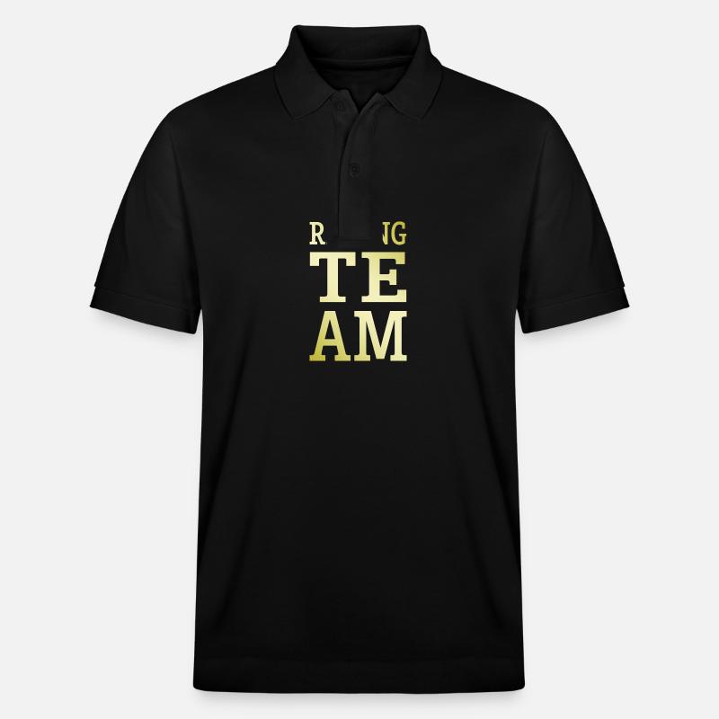 Équipe de course - Polo PREPSTER bio Stanley/Stella Unisexe - noir