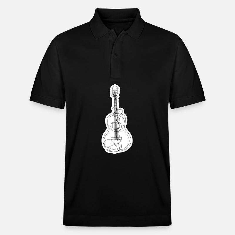Guitare, guitariste - Polo PREPSTER bio Stanley/Stella Unisexe - noir