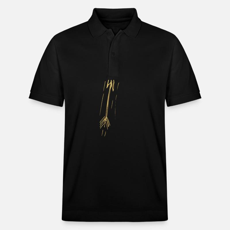 flèche pour le noir - Polo PREPSTER bio Stanley/Stella Unisexe - noir