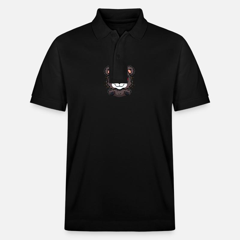 Cool Bear - Stanley/Stella Unisex Bio-Poloshirt PREPSTER - Schwarz