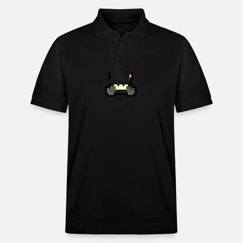 Pixel Boxer - Stanley/Stella Unisex Bio-Poloshirt PREPSTER - Schwarz