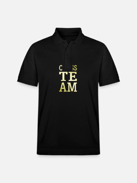Chess Team - Stanley/Stella Unisex Organic Polo Shirt PREPSTER - black