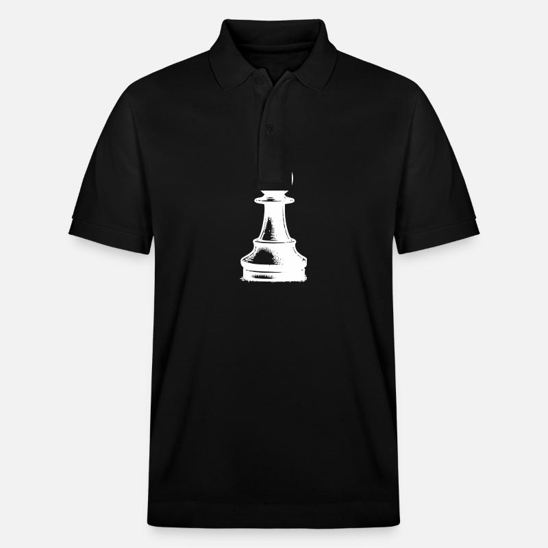 Jeu d’échecs Chess Figure Pawn - Polo PREPSTER bio Stanley/Stella Unisexe - noir