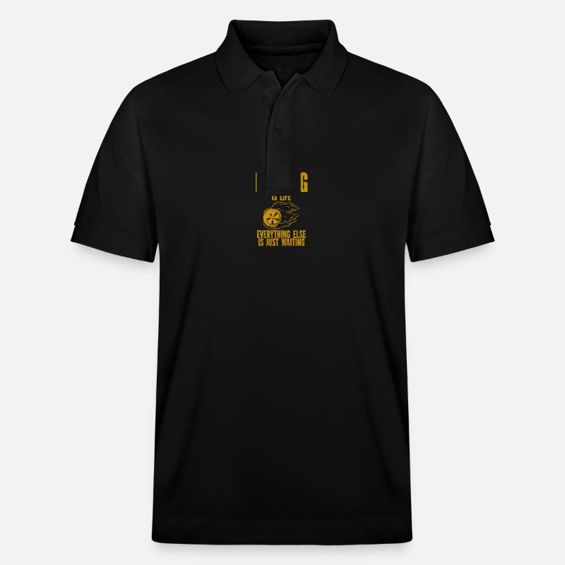 Auto Oldtimer - Stanley/Stella Unisex Bio-Poloshirt PREPSTER - Schwarz