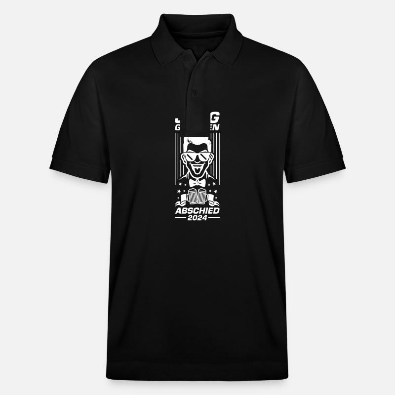 Junggesellen Abschied 2024 - Stanley/Stella Unisex Bio-Poloshirt PREPSTER - Schwarz