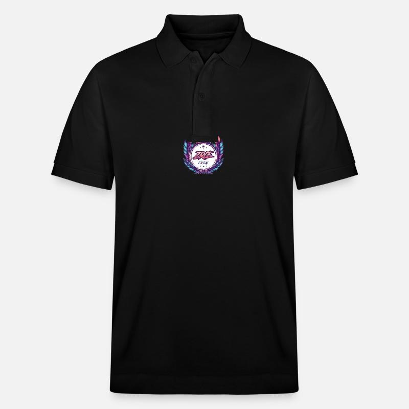 Zrce Crew Bunt - Stanley/Stella Unisex Bio-Poloshirt PREPSTER - Schwarz