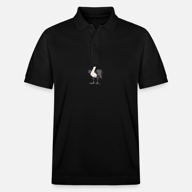 Strauß Cool Comic - Stanley/Stella Unisex Bio-Poloshirt PREPSTER - Schwarz