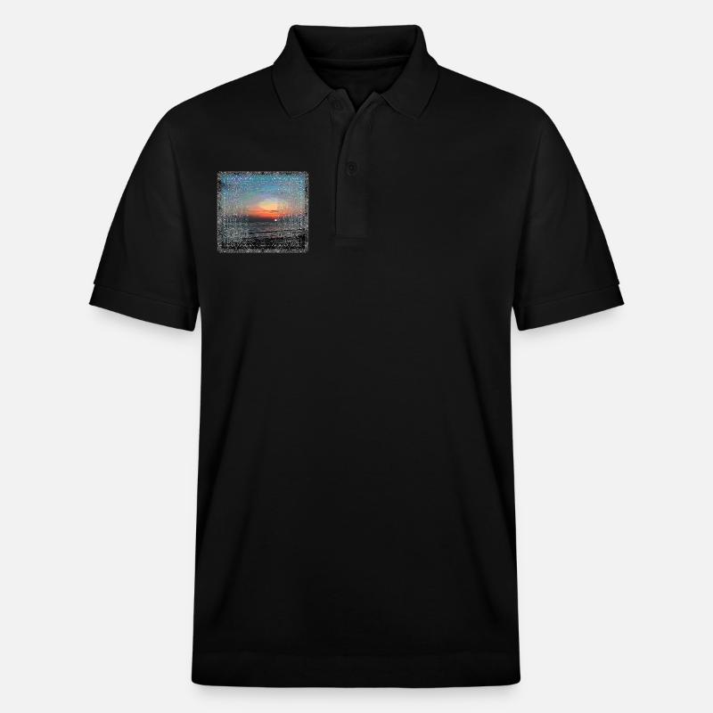 Mer - Polo PREPSTER bio Stanley/Stella Unisexe - noir