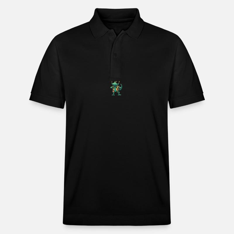 Chameleon Cool Sommer - Stanley/Stella Unisex Bio-Poloshirt PREPSTER - Schwarz