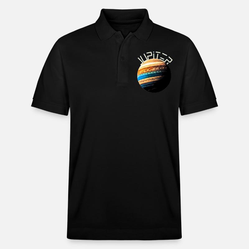Jupiter - Stanley/Stella Unisex Bio-Poloshirt PREPSTER - Schwarz