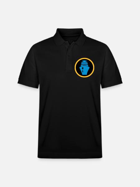 Ship | Cruise | Ferry - Stanley/Stella Unisex Organic Polo Shirt PREPSTER - black