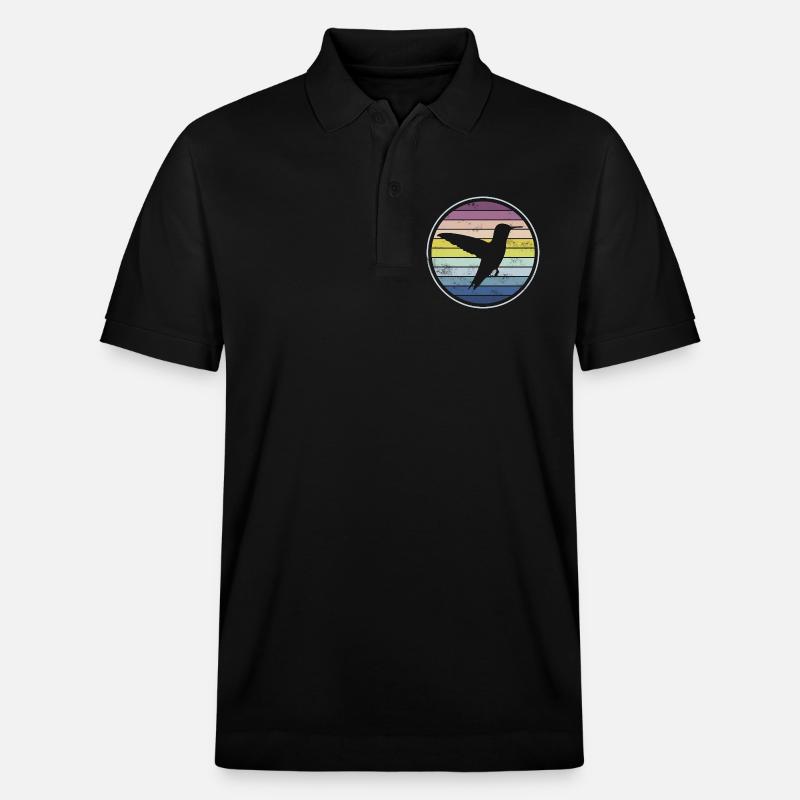 Colibri - Polo PREPSTER bio Stanley/Stella Unisexe - noir