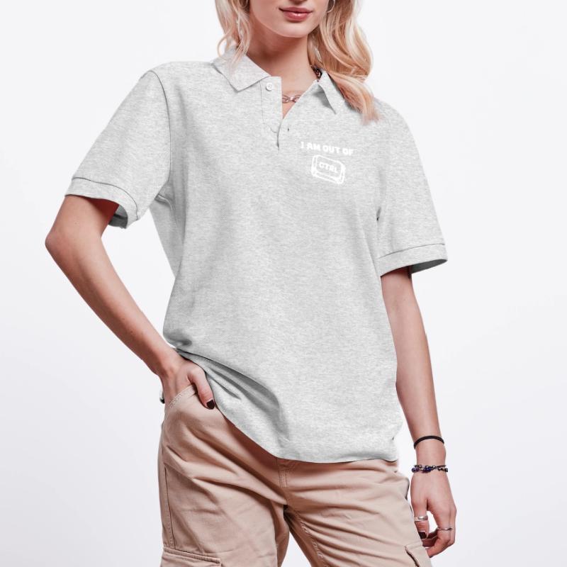 Developer Cooler Spruch Skripting Code Computer Stanley/Stella Unisex Bio-Poloshirt PREPSTER