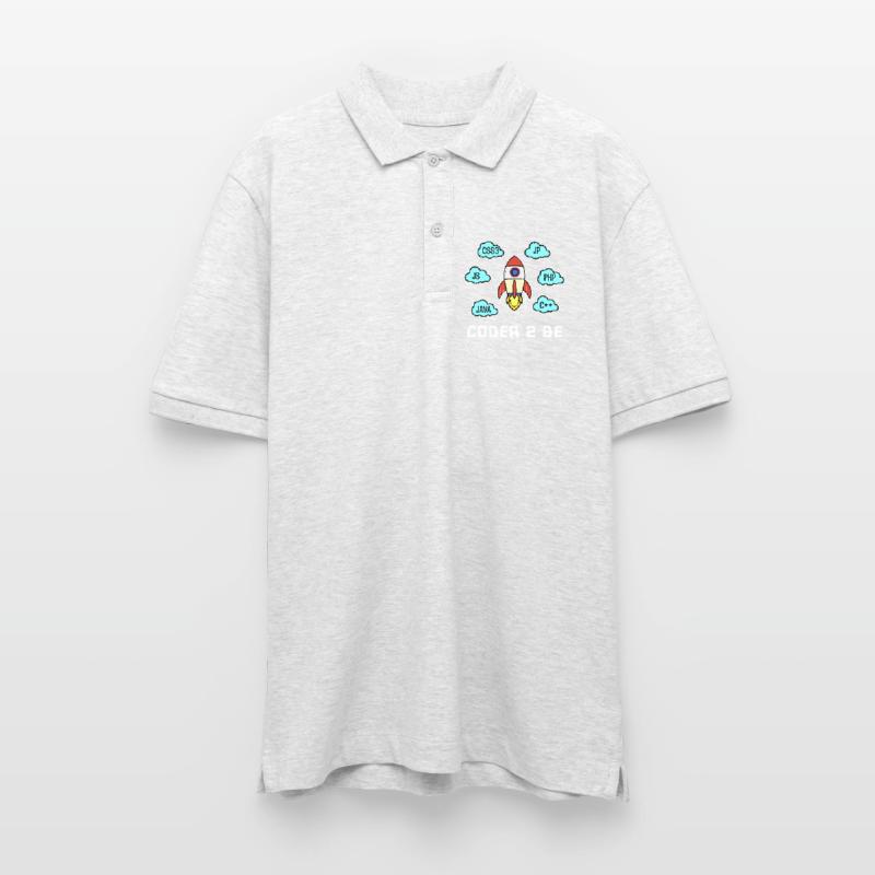 Developer Statement Css Php Java C++ Programmer Stanley/Stella Unisex Organic Polo Shirt PREPSTER
