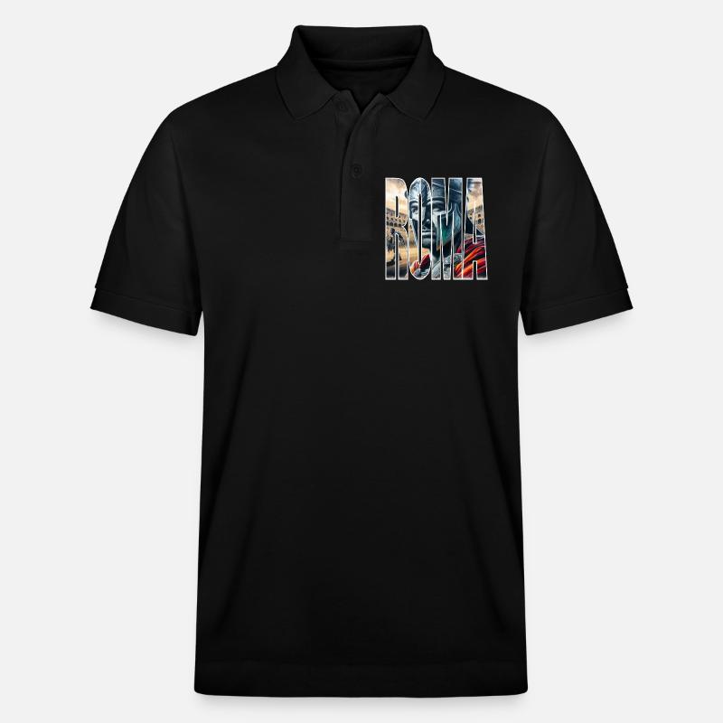 ROMA - Stanley/Stella Unisex Bio-Poloshirt PREPSTER - Schwarz
