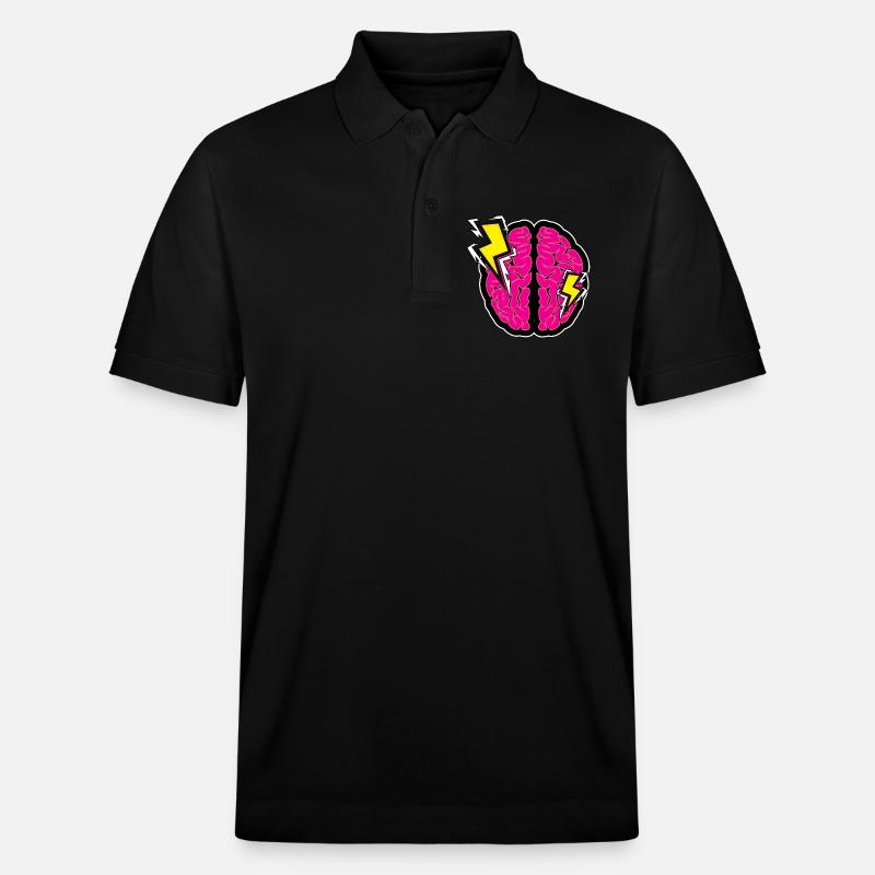 Beleuchtungsgeist - Stanley/Stella Unisex Bio-Poloshirt PREPSTER - Schwarz