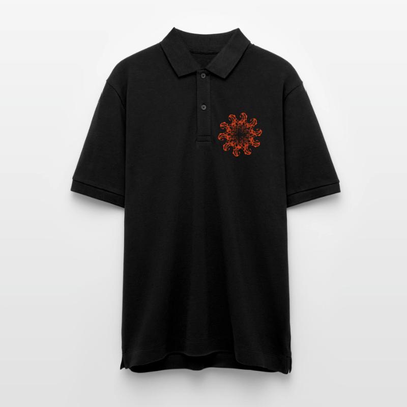 Random patterns rotated and dotted Stanley/Stella Unisex Organic Polo Shirt PREPSTER