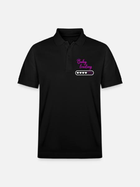 Baby loading - Stanley/Stella Unisex Organic Polo Shirt PREPSTER - black