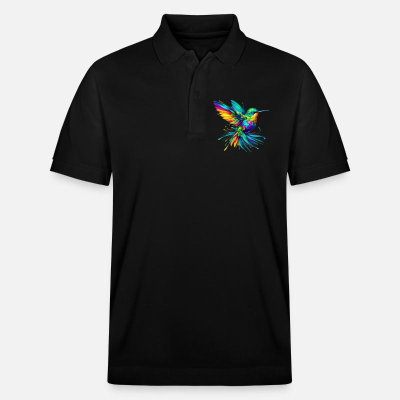 Colibri - Polo PREPSTER bio Stanley/Stella Unisexe - noir