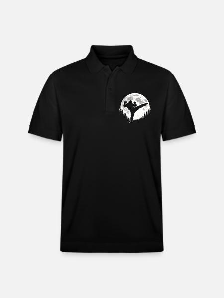 Bigfoot Kickboxing - Stanley/Stella Unisex Organic Polo Shirt PREPSTER - black