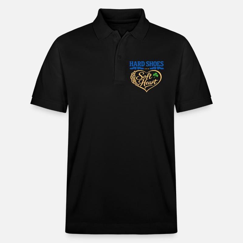 Irischer Tanz Step-dancing Celtic Fan - Stanley/Stella Unisex Bio-Poloshirt PREPSTER - Schwarz