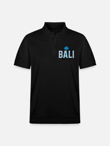 Bali - Stanley/Stella Unisex Organic Polo Shirt PREPSTER - black