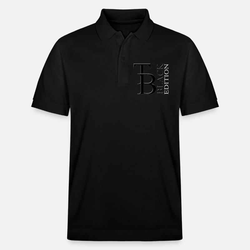 TB black edition - Stanley/Stella Unisex Bio-Poloshirt PREPSTER - Schwarz