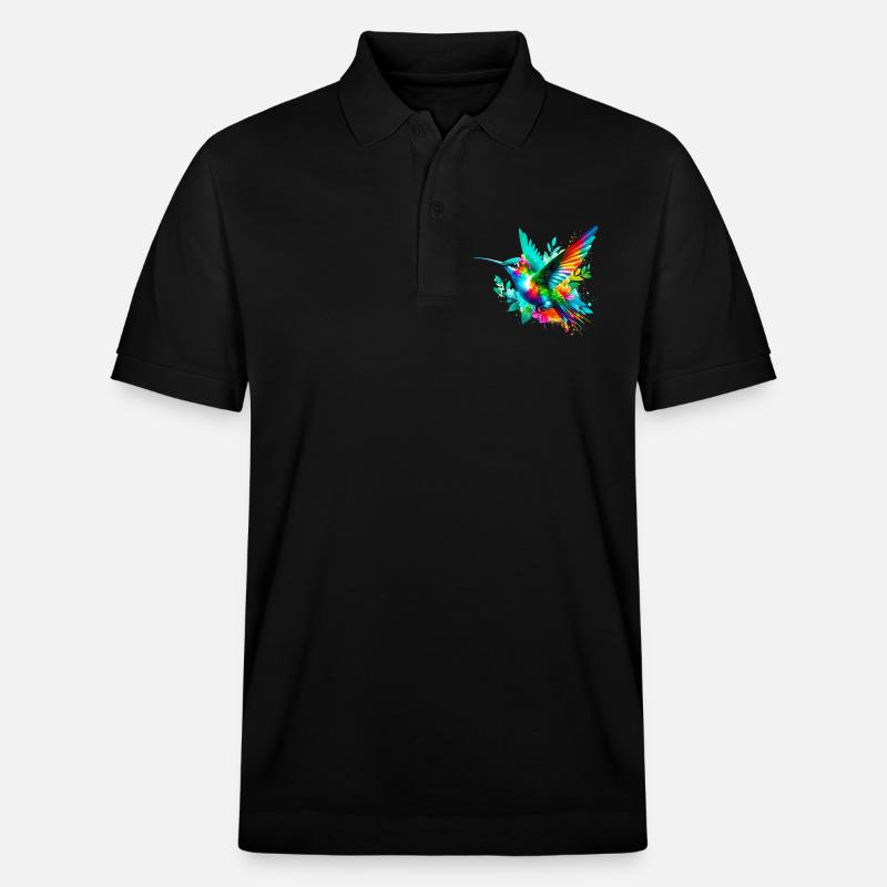 Colibri - Polo PREPSTER bio Stanley/Stella Unisexe - noir
