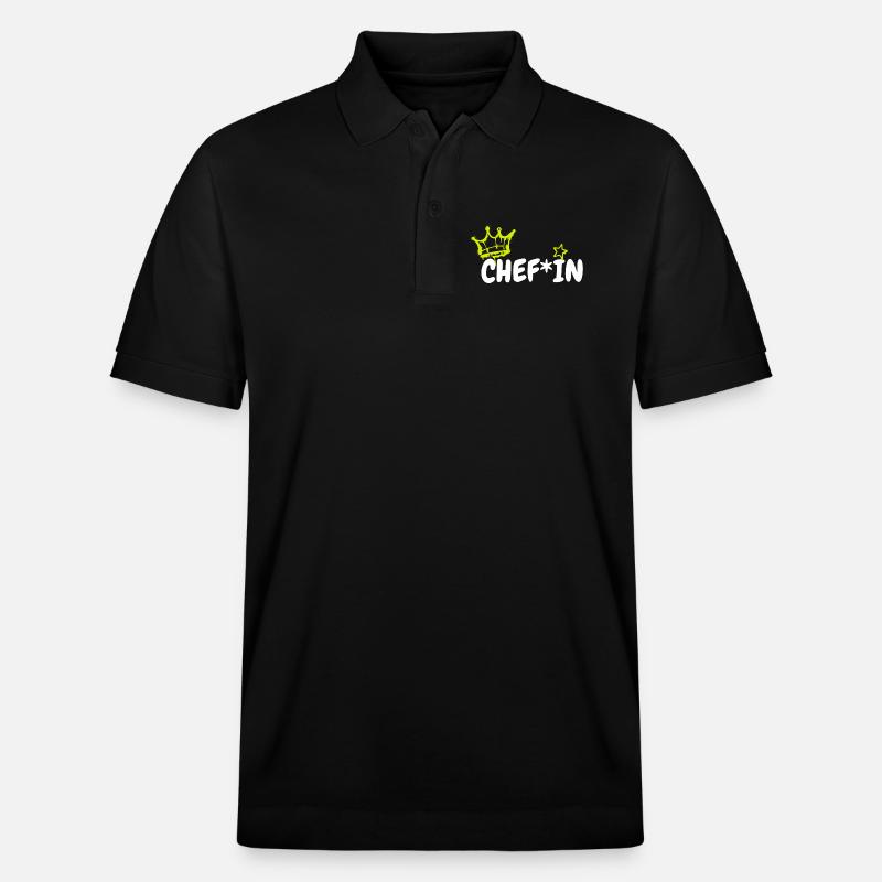 ChefIn  - Stanley/Stella Unisex Bio-Poloshirt PREPSTER - Schwarz
